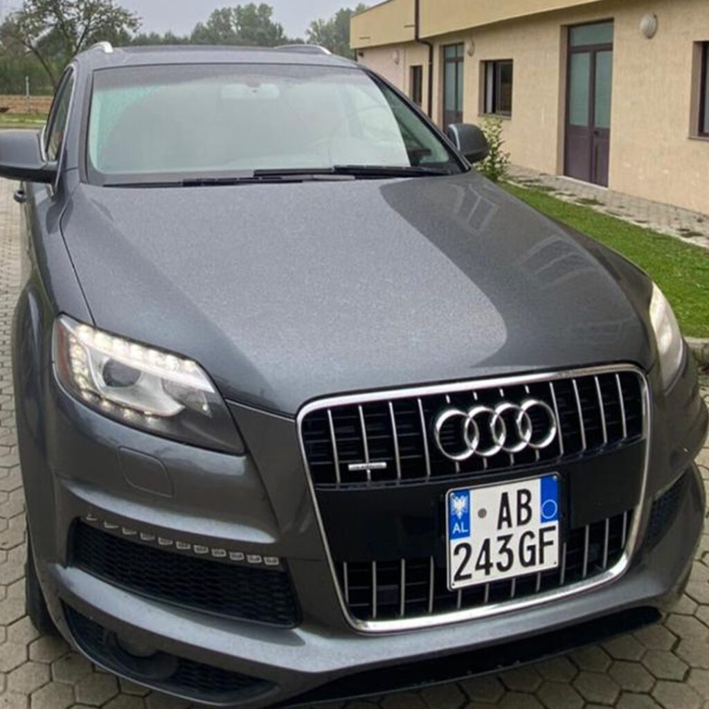 Audi Q7 for rent at Tirana Airport