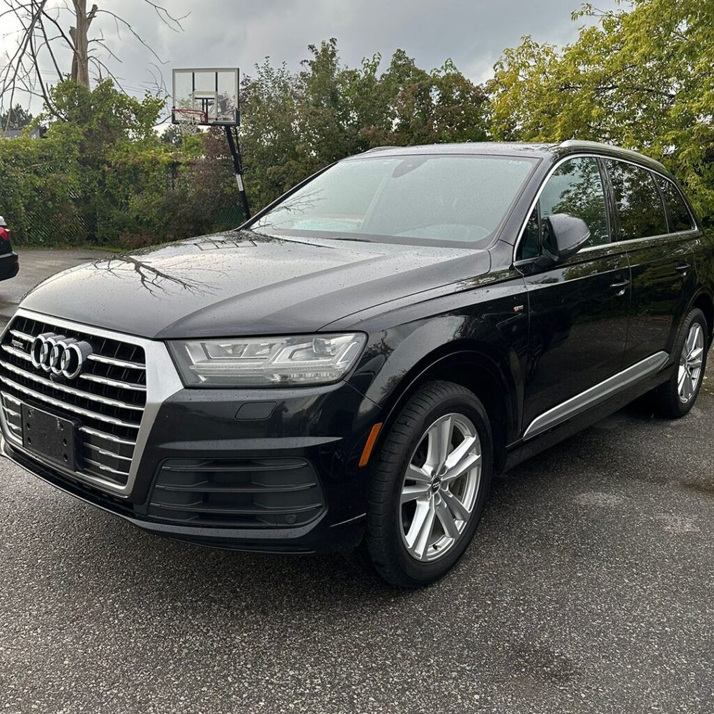 Audi Q7 2018 for rent at Tirana Airport