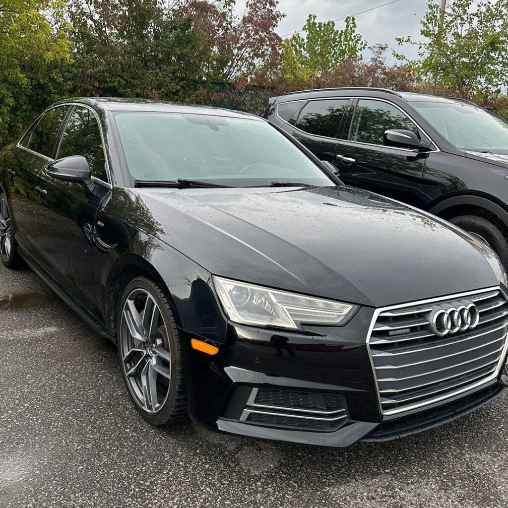 Audi A4 2018 for rent at Tirana Airport