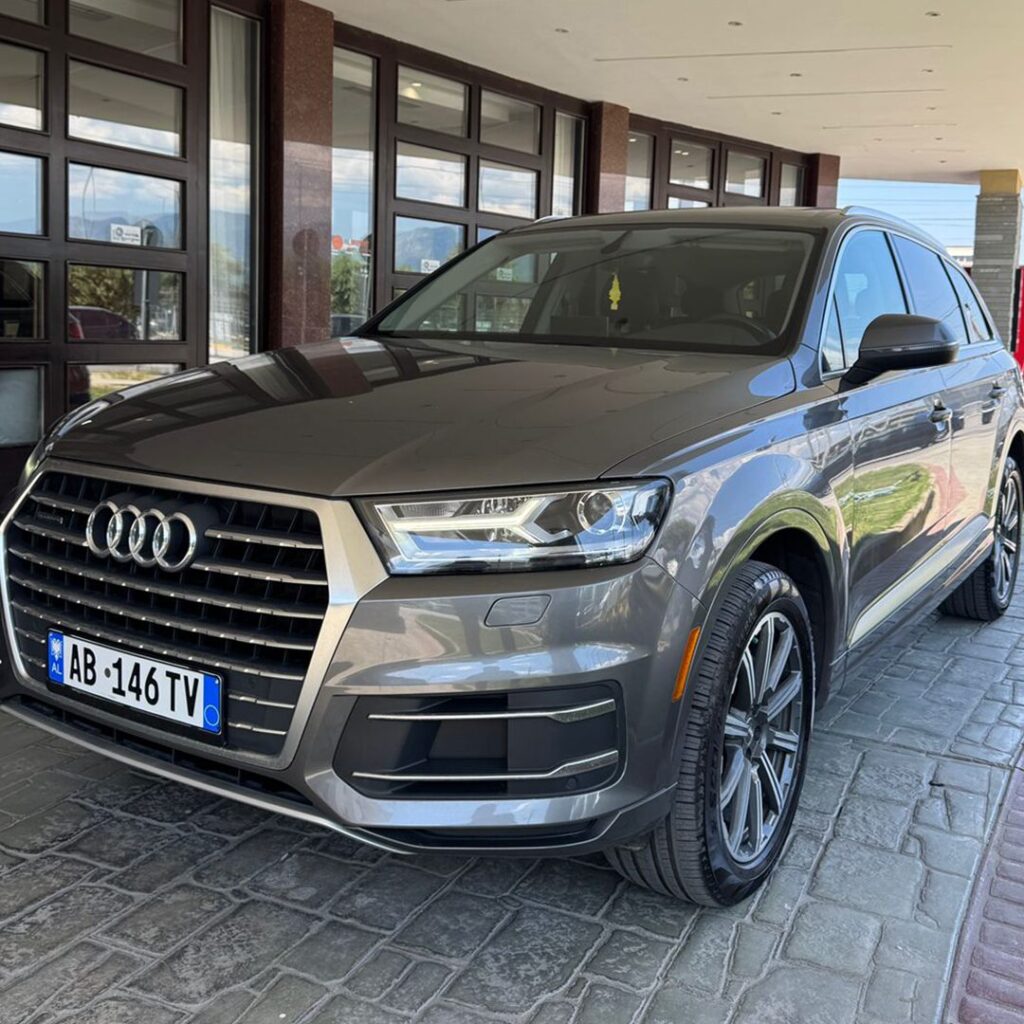 Audi Q7 2018 for rent at Tirana Airport