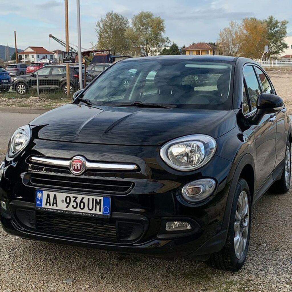 Fiat 500X for rent at Tirana Airport