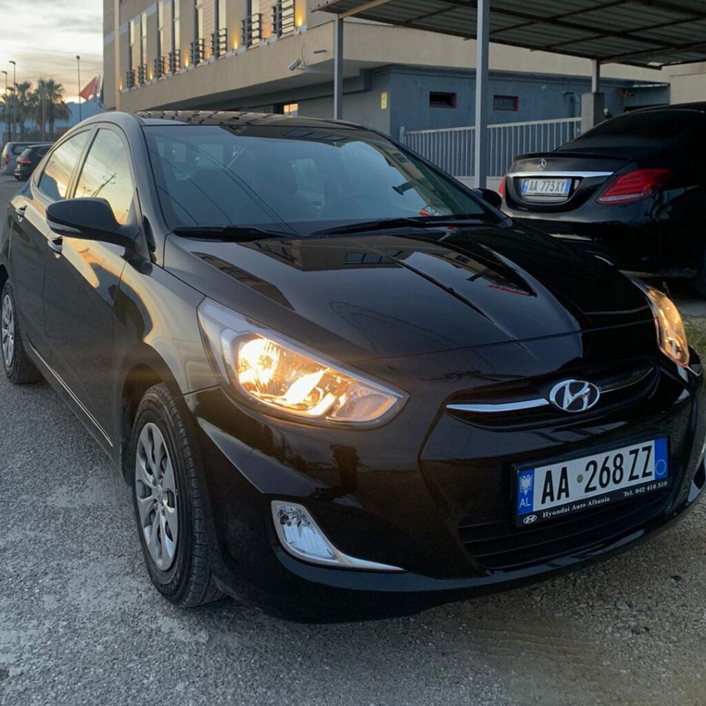 Hyundai Accent 2021 for rent at Tirana Airport