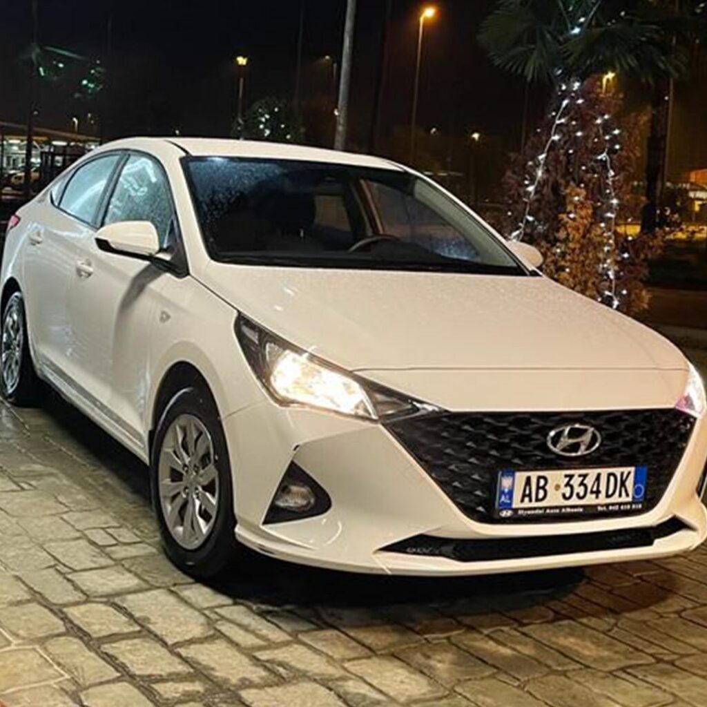 Hyundai Accent 2019 for rent at Tirana Airport