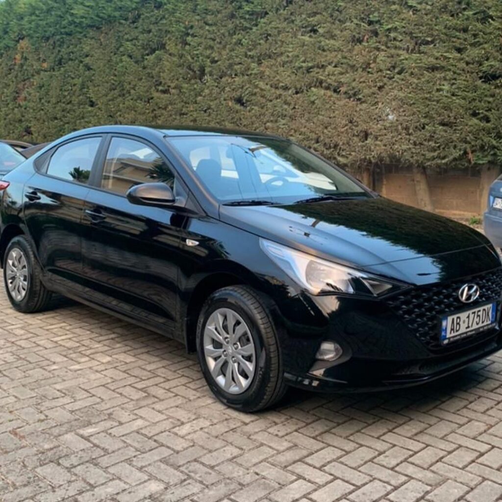 Hyundai Accent 2021 for rent at Tirana Airport
