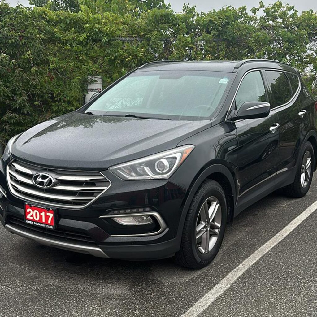 Hyundai Santa Fe for rent at Tirana Airport