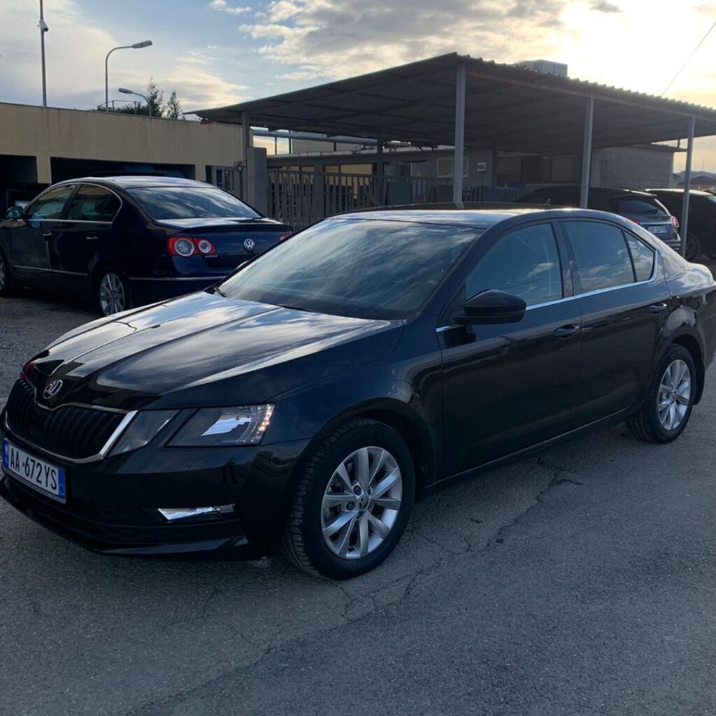 Škoda Octavia 2020 for rent at Tirana Airport