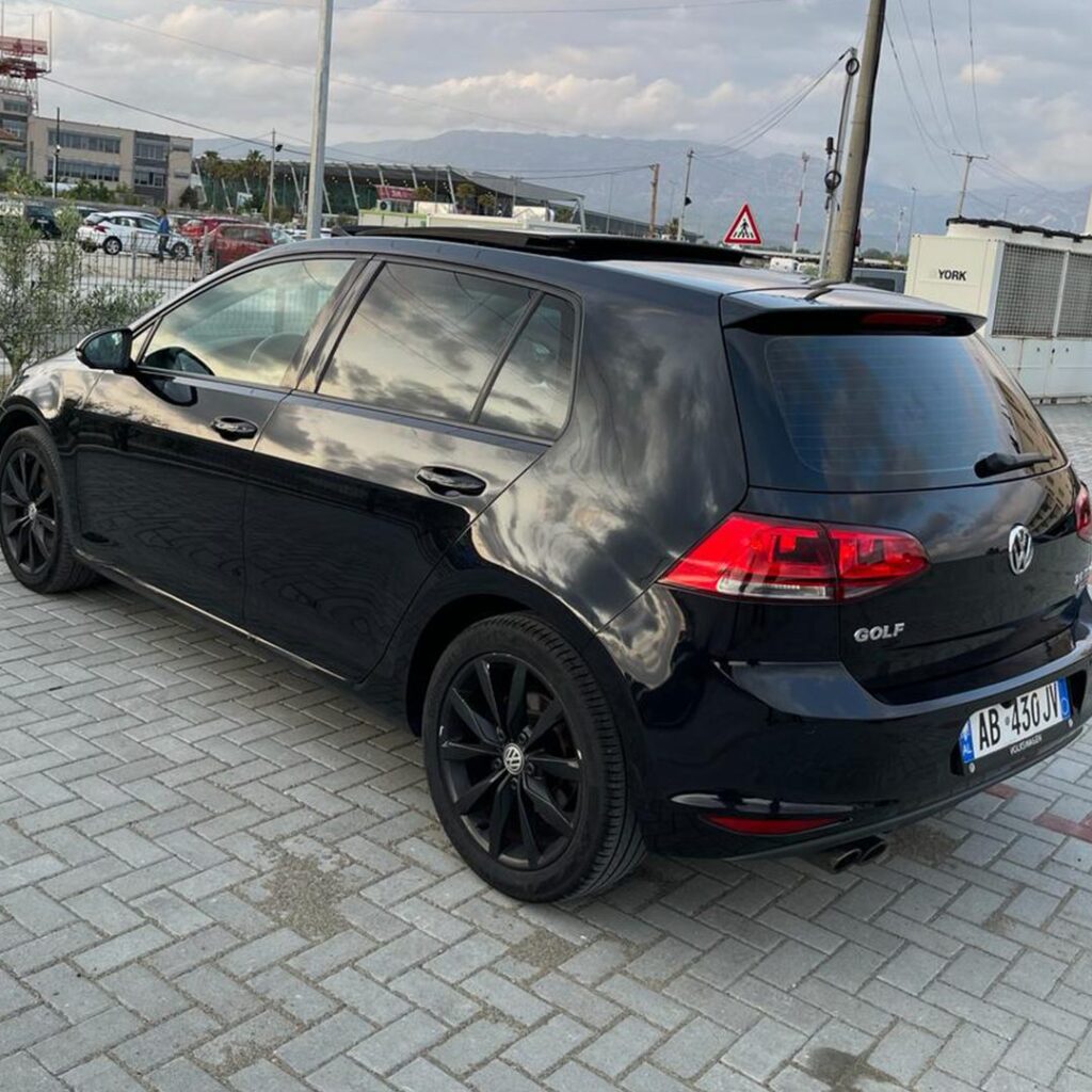 Volkswagen Golf 7 for rent at Tirana Airport