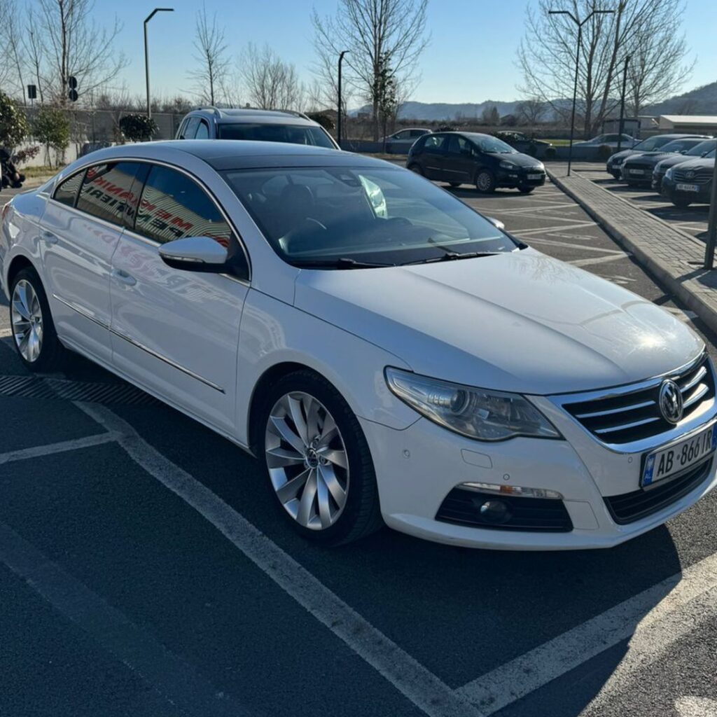 Volkswagen Passat CC for rent at Tirana Airport