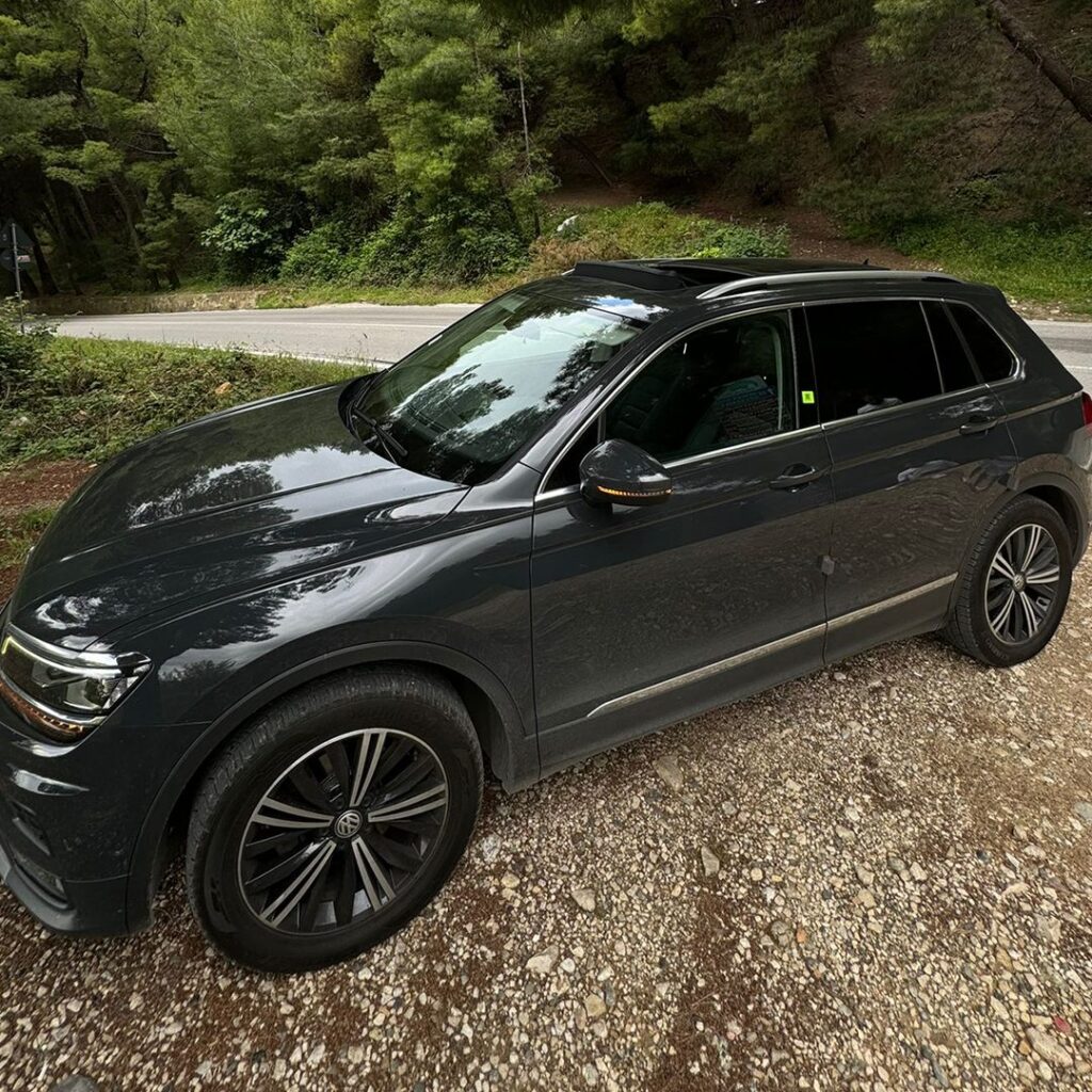 Volkswagen Tiguan for rent at Tirana Airport