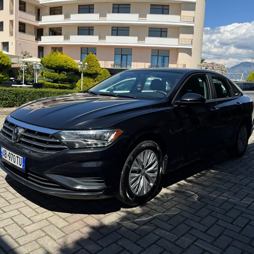 Volkswagen Jetta for rent at Tirana Airport